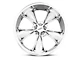 Foose Legend Chrome Wheel; Rear Only; 20x10 (10-14 Mustang GT w/o Performance Pack, V6)