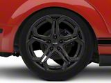 Foose Impala Gloss Black Wheel; Rear Only; 20x10.5; 40mm Offset (05-09 Mustang)