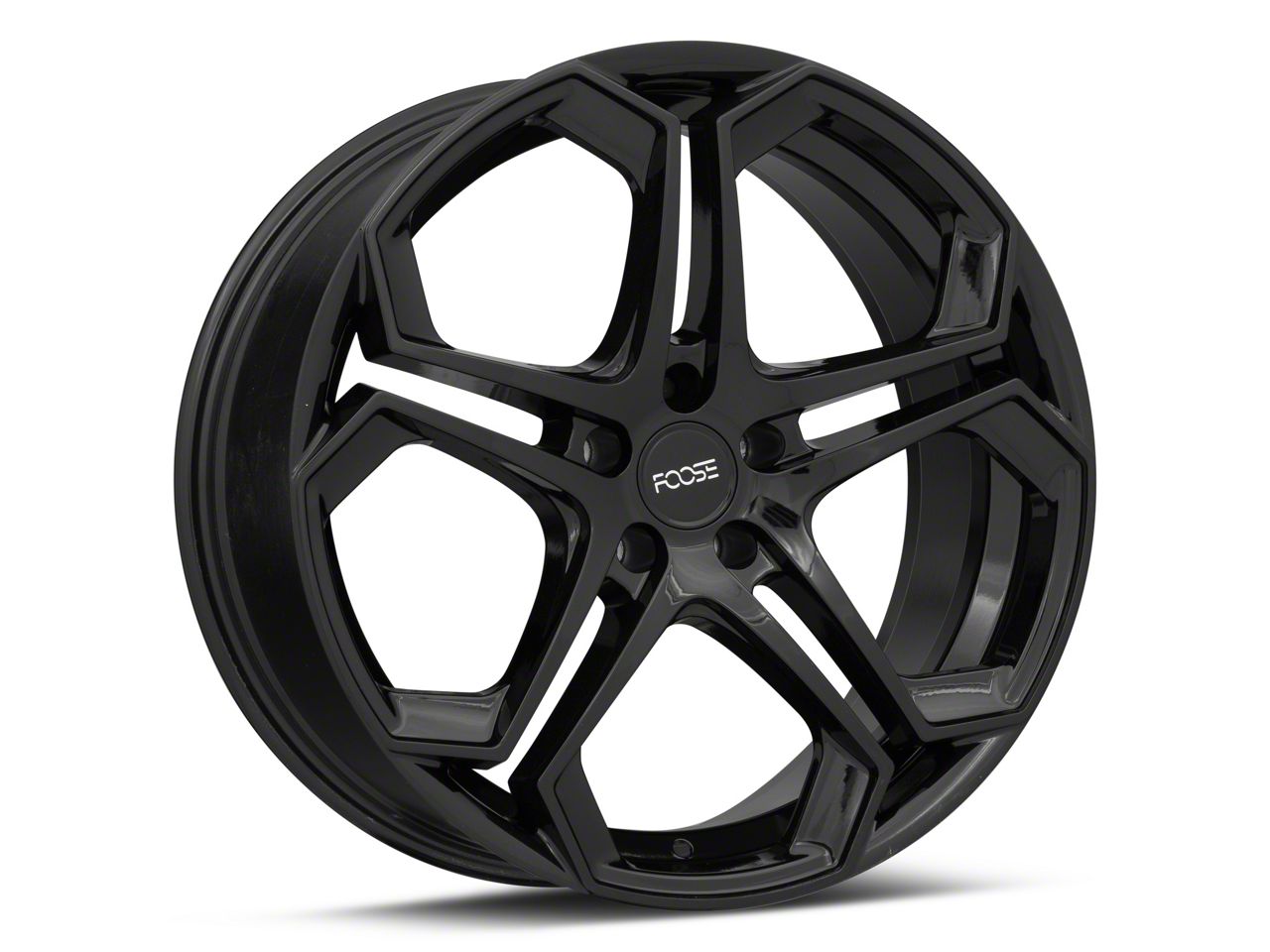 Foose Mustang Impala Gloss Black Wheel; 20x9; 35mm Offset