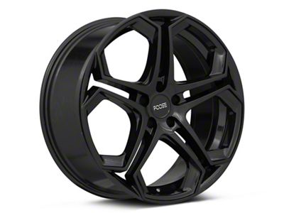 Foose Impala Gloss Black Wheel; 20x9; 18mm Offset (06-10 RWD Charger)