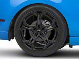 Foose Impala Gloss Black Wheel; Rear Only; 20x10.5; 40mm Offset (10-14 Mustang)