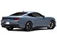 Foose Impala Matte Black Machined Wheel; Rear Only; 20x10.5 (2024 Mustang)