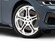 Foose Impala Silver Machined Wheel; 20x9 (2024 Mustang)