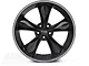 Foose Legend Gloss Black Wheel; Rear Only; 20x10 (2024 Mustang EcoBoost w/o Performance Pack)