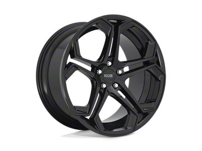 Foose Impala Gloss Black Wheel; 20x9 (16-24 Camaro)