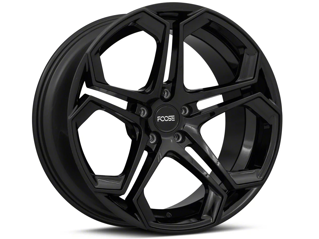 CHALLENGER／HUNGERKNOCKORIGINALS Foose Challenger Impala Gloss Black Wheel; Rear Only; 20x10