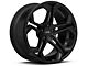 Foose Impala Gloss Black Wheel; Rear Only; 20x10.5 (11-23 RWD Charger)
