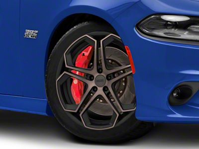Foose Impala Matte Black Wheel; 20x9; 38mm Offset (11-23 Charger, Excluding SRT Hellcat)