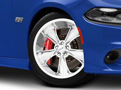 Foose Legend Chrome Wheel; 20x8.5 (11-23 RWD Charger)