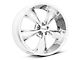 Foose Legend Chrome Wheel; 20x8.5 (11-23 RWD Charger)