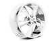 Foose Legend Chrome Wheel; 20x8.5 (11-23 RWD Charger)