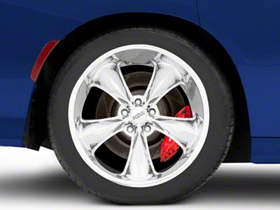 Foose Legend Chrome Wheel; Rear Only; 20x10; 20mm Offset (11-23 RWD Charger)