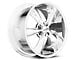 Foose Legend Chrome Wheel; Rear Only; 20x10 (11-23 RWD Charger)