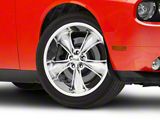 Foose Legend Chrome Wheel; 20x8.5; 7mm Offset (08-23 RWD Challenger)