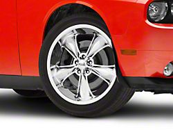 Foose Legend Chrome Wheel; 20x8.5; 7mm Offset (08-23 RWD Challenger)
