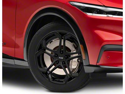 Foose Impala Gloss Black Wheel; 20x9 (21-23 Mustang Mach-E)