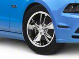 Foose Legend Chrome Wheel; 18x8.5; 34mm Offset (2010 Mustang GT, V6)