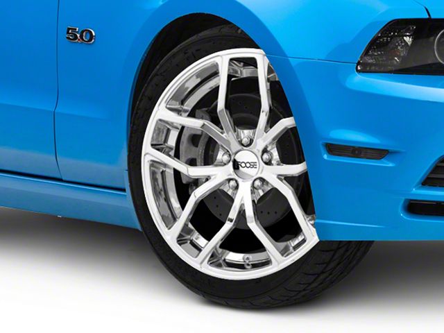Foose Outcast Chrome Wheel; 20x8.5 (10-14 Mustang)