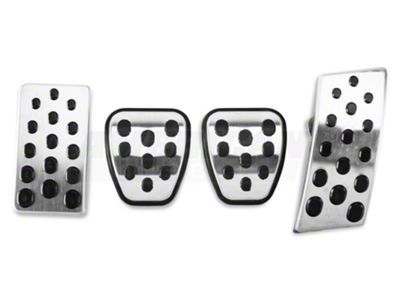 SpeedForm Modern Billet Bullitt Style Pedal Covers (94-04 Mustang w/ Manual Transmission)