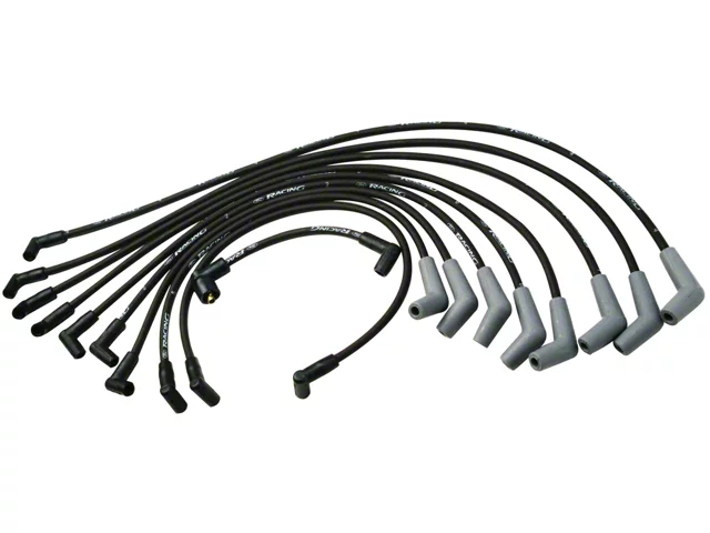 Ford Performance High Performance 9mm Spark Plug Wires; Black (79-95 5.0L Mustang)