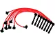 Ford Performance High Performance 9mm Spark Plug Wires; Red (96-98 Mustang Cobra)