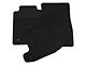 Ford All-Weather Front and Rear Floor Mats with Running Pony Logo; Black (15-24 Mustang)