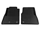 Ford Front Floor Mats with BOSS 302 Logo; Black (13-14 Mustang)