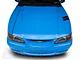Ford Hood Scoop Honeycomb Grille Insert; Passenger Side (94-98 Mustang GT, V6)