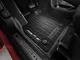 Ford All-Weather Front and Rear Floor Mats with Mach-E Logo; Black (21-24 Mustang Mach-E)