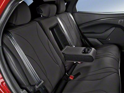 Ford by Coverking Neoprene Rear Seat Covers; Black (21-23 Mustang Mach-E)