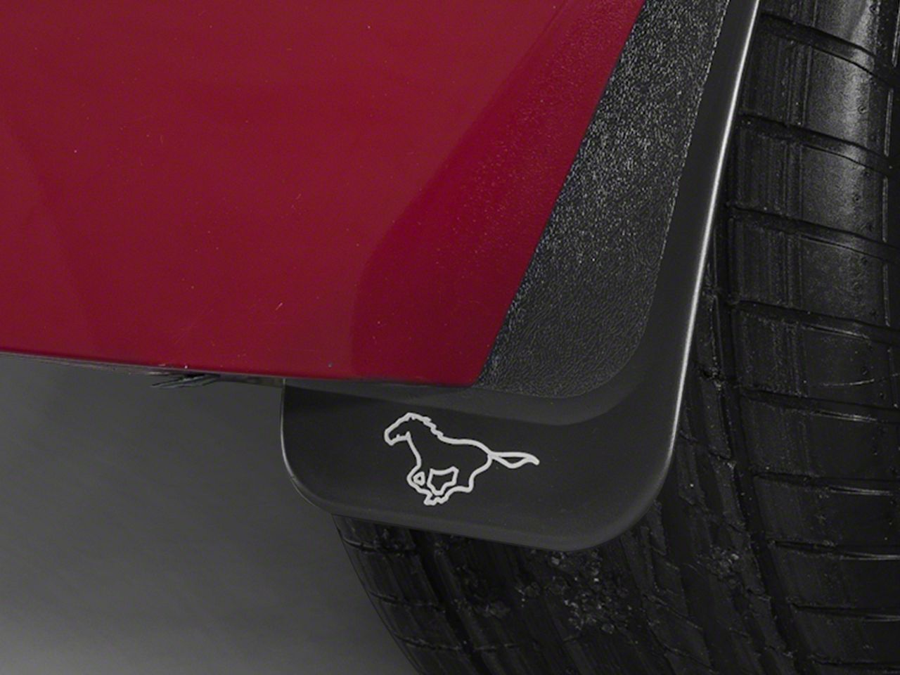 Ford Mustang Splash Guards with Pony Logo F6ZZ16A550BA (9409 Mustang