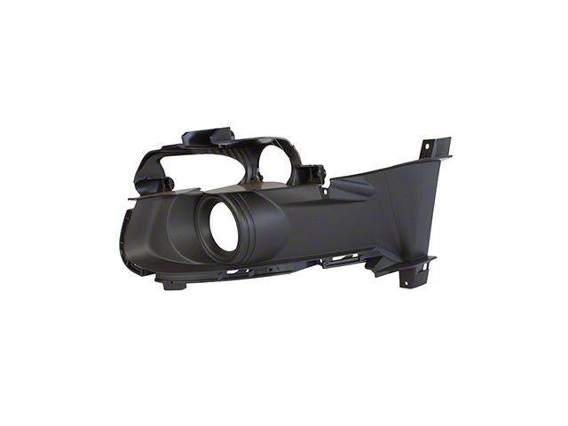 Ford Front Bumper Cover Side Support with Fog Light Opening; Driver Side (15-17 Mustang GT, EcoBoost, V6)