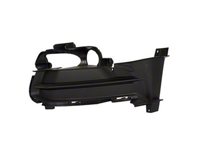 Ford Front Bumper Cover Side Support without Fog Light Opening; Driver Side (15-17 Mustang GT, EcoBoost, V6)
