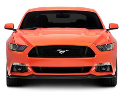 Ford Front Bumper Cover; Unpainted (15-17 Mustang GT, EcoBoost, V6)