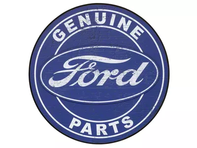 Ford Genuine Parts Round Pub Sign