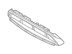 Ford Grille Surround; Black (13-14 Mustang GT, V6)