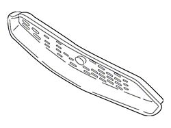 Ford GT Upper Grille (18-23 Mustang GT, EcoBoost)