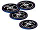 Ford Mustang Rubber Coaster Set
