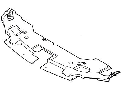 Ford Radiator Cover (13-14 Mustang GT, V6)