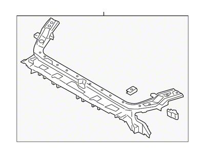 Ford Radiator Support (15-17 Mustang GT, EcoBoost, V6)