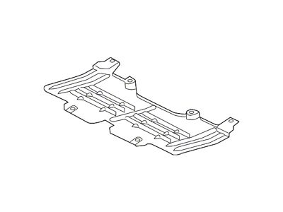 Ford Radiator Support Splash Shield (11-14 Mustang)