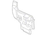 Ford Rear Bumper Cover Support Bracket; Passenger Side (10-12 Mustang)