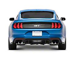 Ford Rear Bumper Cover; Unpainted (18-23 Mustang GT, EcoBoost)