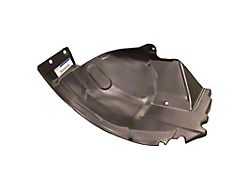 Ford Rear Fender Splash Shield; Passenger Side (10-14 Mustang)