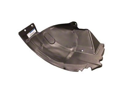 Ford Rear Fender Splash Shield; Passenger Side (10-14 Mustang)