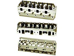 Ford Performance 302/351W Z-Head Assembled Aluminum Cylinder Head with 7mm Valves; 63cc