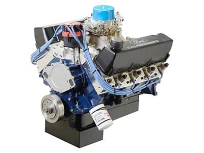 Ford Performance 572 Cubic Inch 655 HP Big Block Street Crate Engine with Front Sump Oil Pan