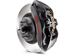 Ford Performance Six-Piston Front Big Brake Kit; Satin Black Calipers (15-23 Mustang GT, EcoBoost, V6)