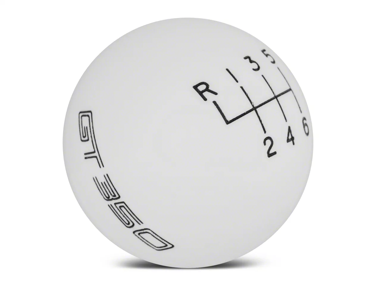 Ford Performance Mustang 6-Speed Shift Knob with GT350 Logo
