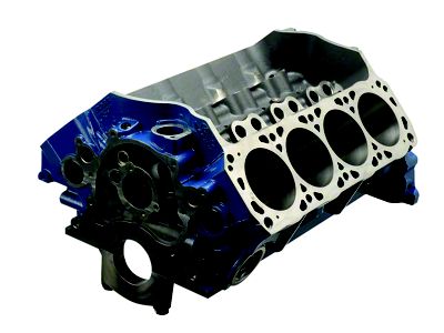 Ford Performance BOSS 351 Big Bore Engine Block; 9.50-Inch Deck